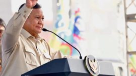 Presiden Prabowo Subianto saat menetapkan Perpres RAN PE 2026–2029 tentang pencegahan ekstremisme