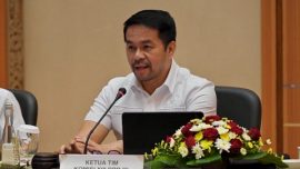 Anggota Komisi XIII DPR RI Marinus Gea memimpin kunjungan kerja terkait penguatan harmonisasi regulasi daerah di Kantor Wilayah Kementerian Hukum Provinsi Jawa Timur