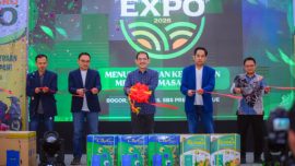 Asep Wahyuwijaya menghadiri Elang Agro Expo di Leuwiliang, Kabupaten Bogor, dan menyampaikan pentingnya regenerasi petani muda untuk memperkuat ketahanan pangan nasional melalui modernisasi pertanian, digitalisasi, dan peningkatan nilai tambah produk pertanian.