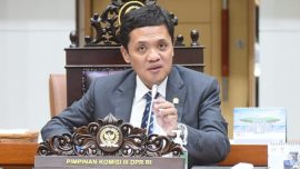 Ketua Komisi III DPR RI Habiburokhman membahas percepatan RUU Perampasan Aset.